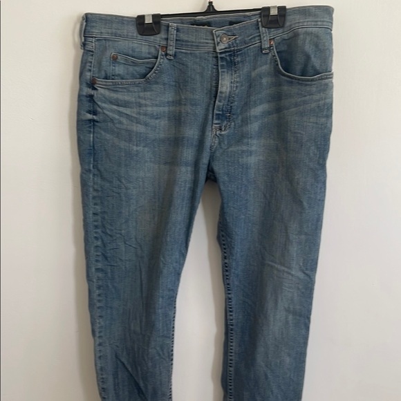 Lee Blue Relaxed Fit Jeans Classic Denim - Picture 1 of 12